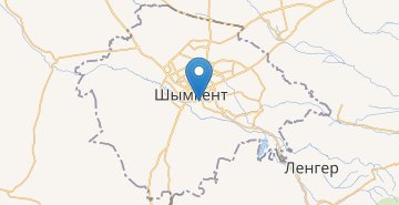 地图 Shymkent