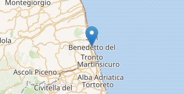 Карта Сан-Бенедетто-дель-Тронто