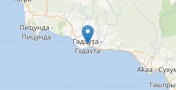 Map Gudauta