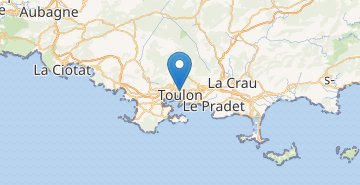 Map Toulon