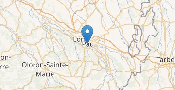 Map Pau