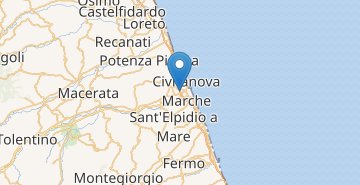 地图 Civitanova Marche