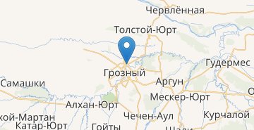 Map Grozny