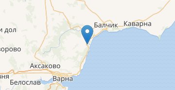 Карта Кранево