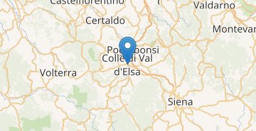 地图 Colle di Val d'Elsa
