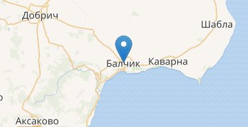 Map Balchik
