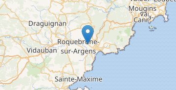 地图 Puget-sur-Argens