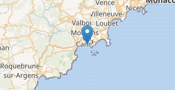 地图 Cannes