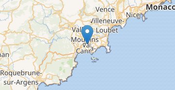 Map Le Cannet
