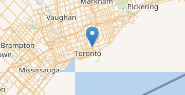 Карта Торонто