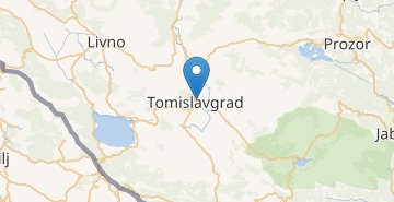 Мапа Томіславград
