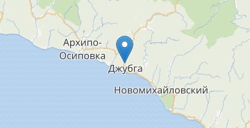 地图 Dzhubga