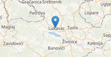 Map Lukavac