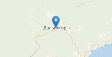 Map Dalnegorsk