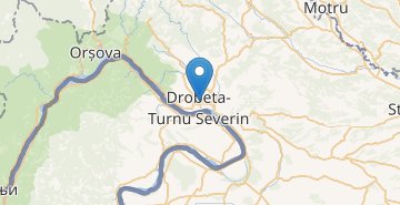Map Drobeta Turnu-Severin