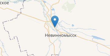 地图 Nevinnomyssk