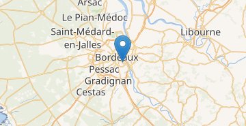 Map Bordeaux