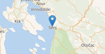 Map Senj