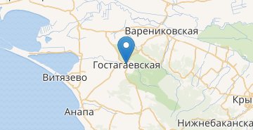 Mapa Gostagaevskaya