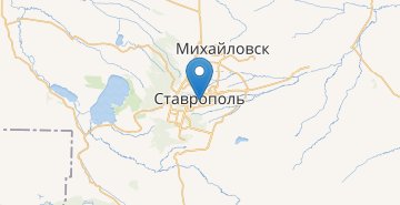 Мапа Ставрополь