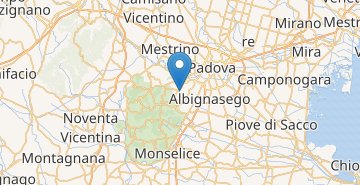 地图 Abano Terme