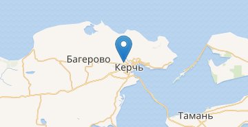 Карта Керчь