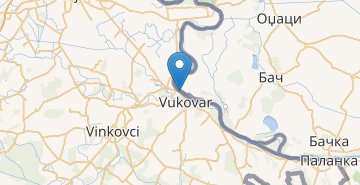 Map Vukovar
