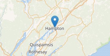 地图 Hampton
