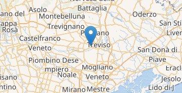 Map Treviso Airport