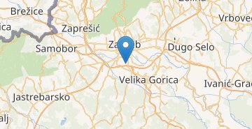 Map Zagreb