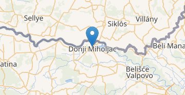 Map Donji Miholjac