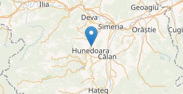 地图 Hunedoara