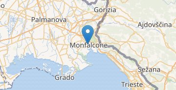 地图 Monfalcone