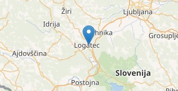 Map Logatec