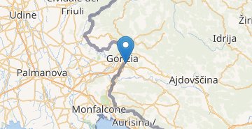 Mapa Šempeter pri Gorici