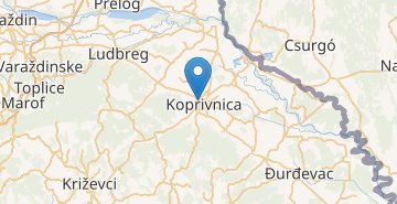 Map Koprivnica