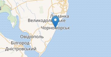地图 Chornomorsk