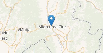 地图 Miercurea-Ciuc