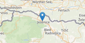 Map Jesenice