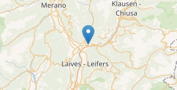 Mapa Bolzano