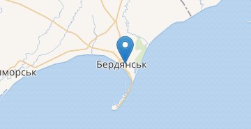 Mapa Berdyansk