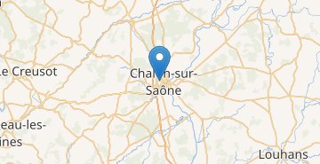 Map Chalon sur Saone