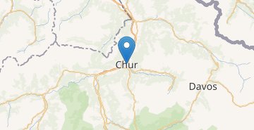 Mapa Chur
