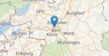 地图 Bern