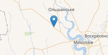 Map Krynychky (Mykolaivska obl.)