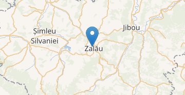 Map Zalau