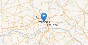Map Angers