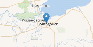 Мапа Волгодонськ
