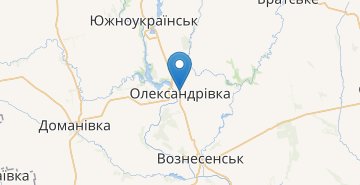 地图 Oleksandrivka (Voznesenskiy r-n)