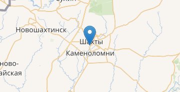 地图 Shakhty